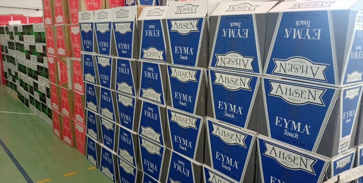 Anadolu Otoyolu'nda 11 Milyon Boş Makaron Bulundu