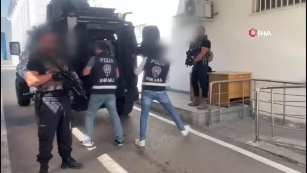 Ankara'da DEAŞ'a yönelik operasyonda 3 yabancı uyruklu şüpheli tutuklandı