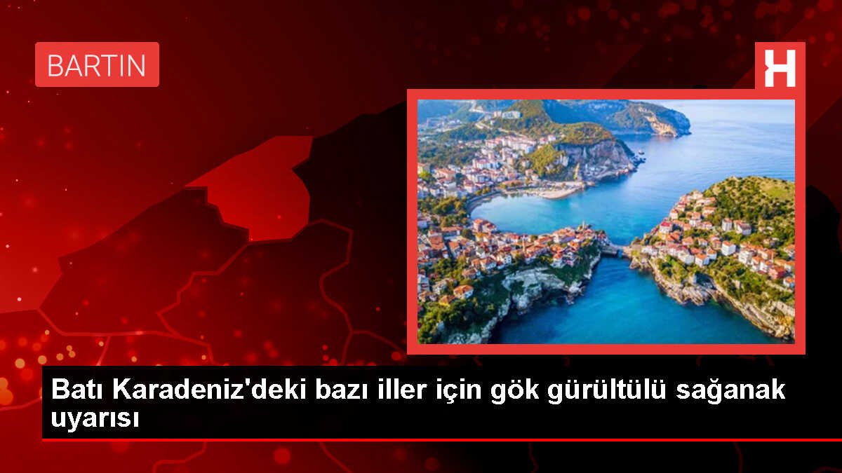 Batı Karadeniz'de Yarın Kuvvetli Yağış Bekleniyor