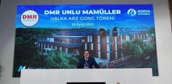 Borsa İstanbul'da gong DMR Unlu Mamuller için çaldı