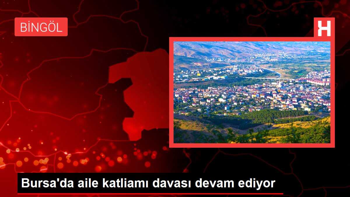 Bursa'da aile katliamı davası devam ediyor