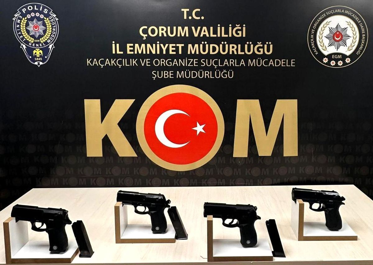 Çorum'da Kaçakçılara Operasyon: 8 Gözaltı