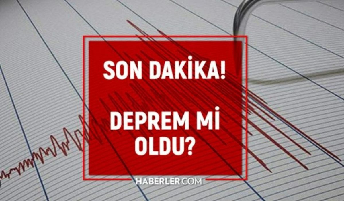 Kayseri deprem mi oldu? SON DAKİKA! 29 Eylül az önce Kayseri'de deprem oldu mu? Kandilli son depremler listesi!
