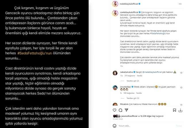 Onur Büyüktopçu ve Melek Baykal, meslektaşlarının ölümünün ardından isyan etti: Yapımcı ve menajerler suçlu