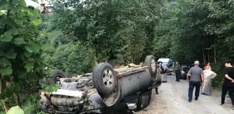 Rize'nin Pazar ilçesinde trafik kazası: 4 yaralı