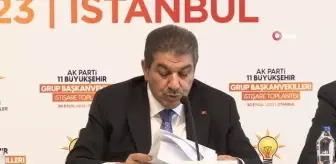 AK Partili 11 Grup Başkanvekili İstanbul'da buluştu