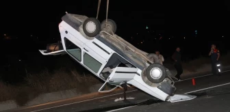 Amasya'da Otomobil Çarpışması: 2 Kişi Yaralandı