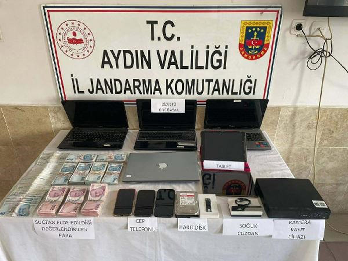 Aydın'da yasa dışı bahis operasyonu: 2 gözaltı
