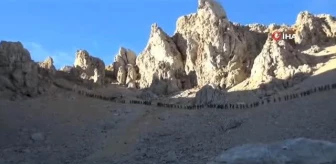 MSB, Gaziler Günü için Davraz Dağı'na tırmanış gerçekleştirdi