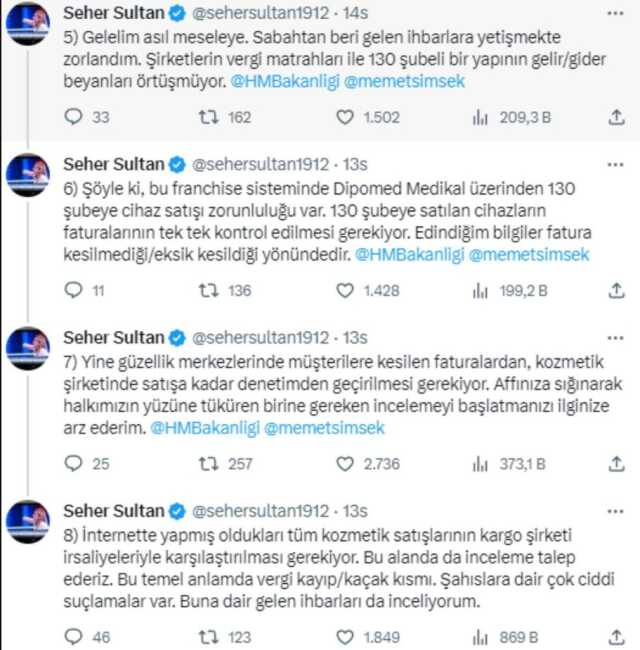 Dilan Polat, vergi kaçırdıklarını iddia eden gazeteciye küfür ve hakaretler savurdu