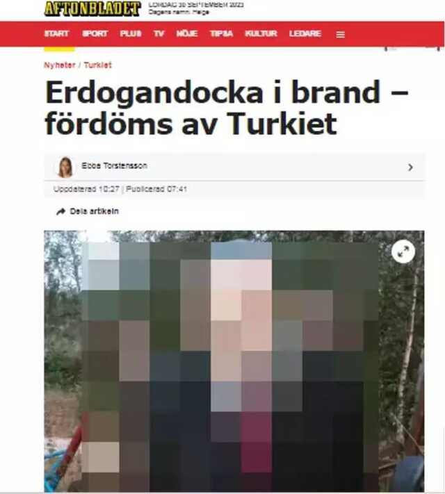 İsveç akıllanmayacak! Cumhurbaşkanı Erdoğan'a yönelik çirkin eylemin arkasındaki provokatörün sözlerini manşetten verdiler İsveç akıllanmayacak! Cumhurbaşkanı Erdoğan'a yönelik çirkin eylemin arkasındaki provokatörün sözlerini manşetten verdiler