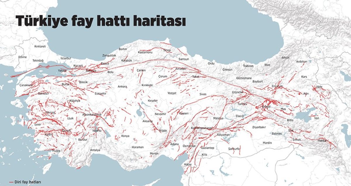 Kağıthane'de fay hattı var mı? Kağıthane'den fay hattı geçiyor mu?