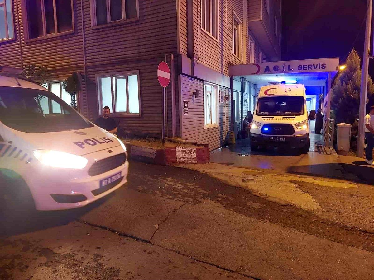 Zonguldak'ta kavgada kafasına şişe kırılan şahıs hastanelik oldu