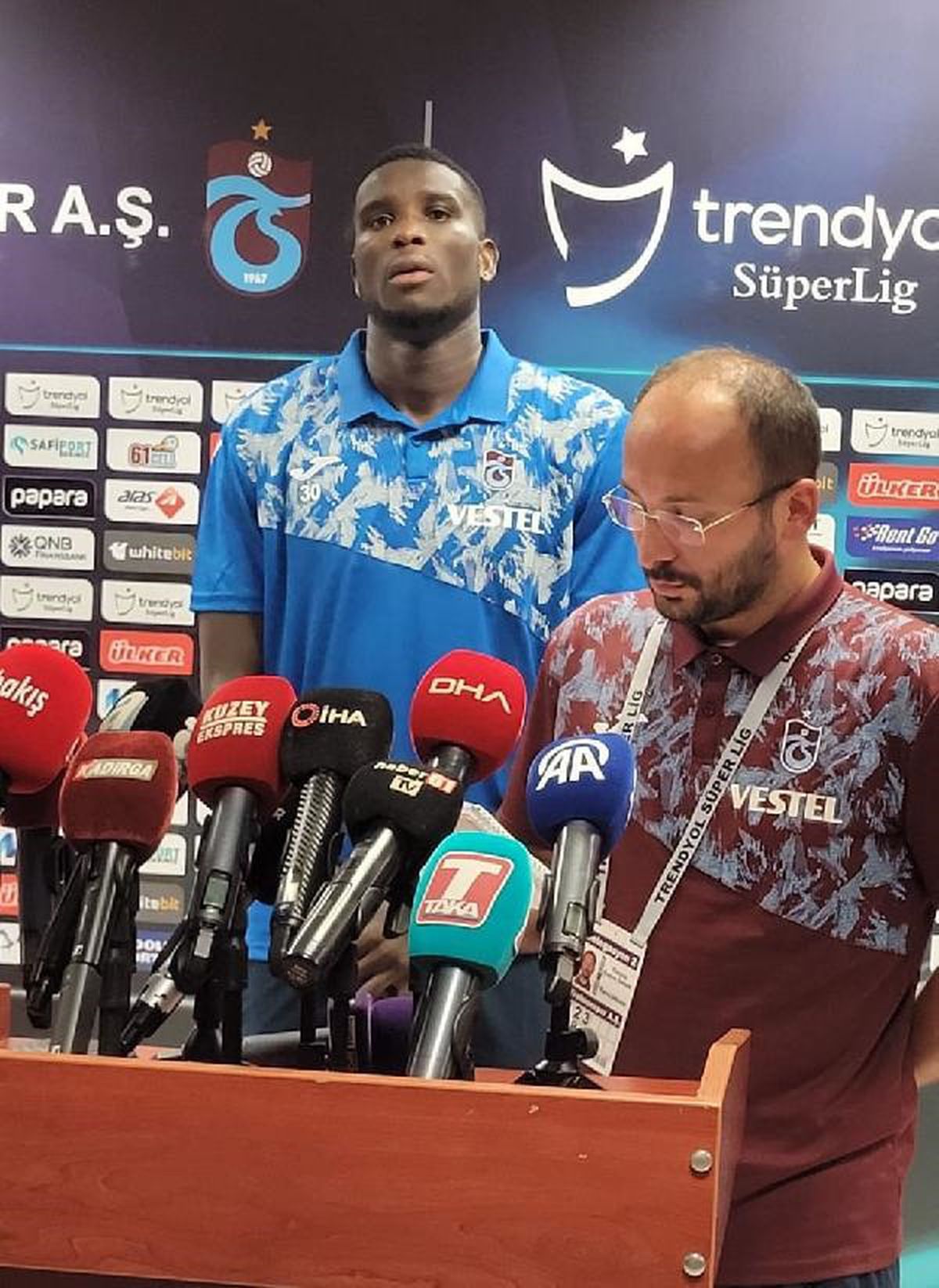 Trabzonsporlu Paul Onuachu: Takımım adına çok mutluyum