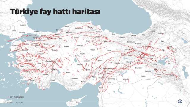 FAY HATTI SORGULAMA nasıl yapılır? Türkiye'de deprem riski bulunan şehirler hangileri?