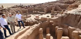 Göbeklitepe'de 12 Bin Yıllık Boyalı Yaban Domuzu Heykeli Bulundu