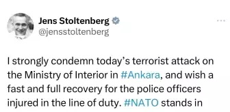 NATO Genel Sekreteri Ankara'daki Terör Saldırısını Kınadı