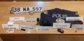 Sivas'ta Polis Yeleği ve Sahte Kimlikle Yakalanan 3 Kişiden 1'i Tutuklandı