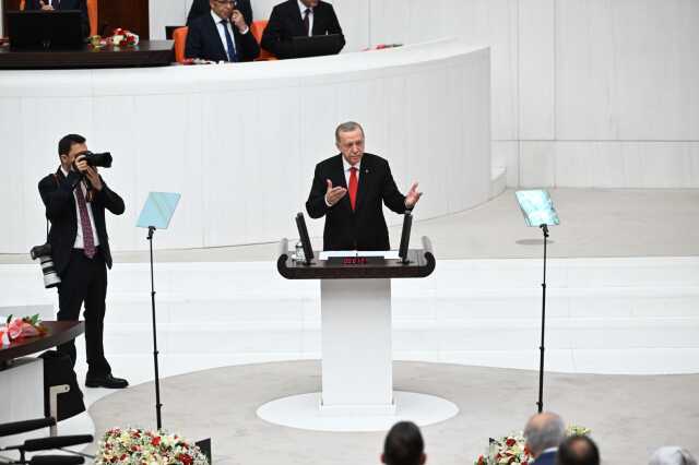 Son dakika: TBMM yeni yasama döneminde konuşan Cumhurbaşkanı Erdoğan: Bu dönem görevimiz yeni ve sivil bir anayasa