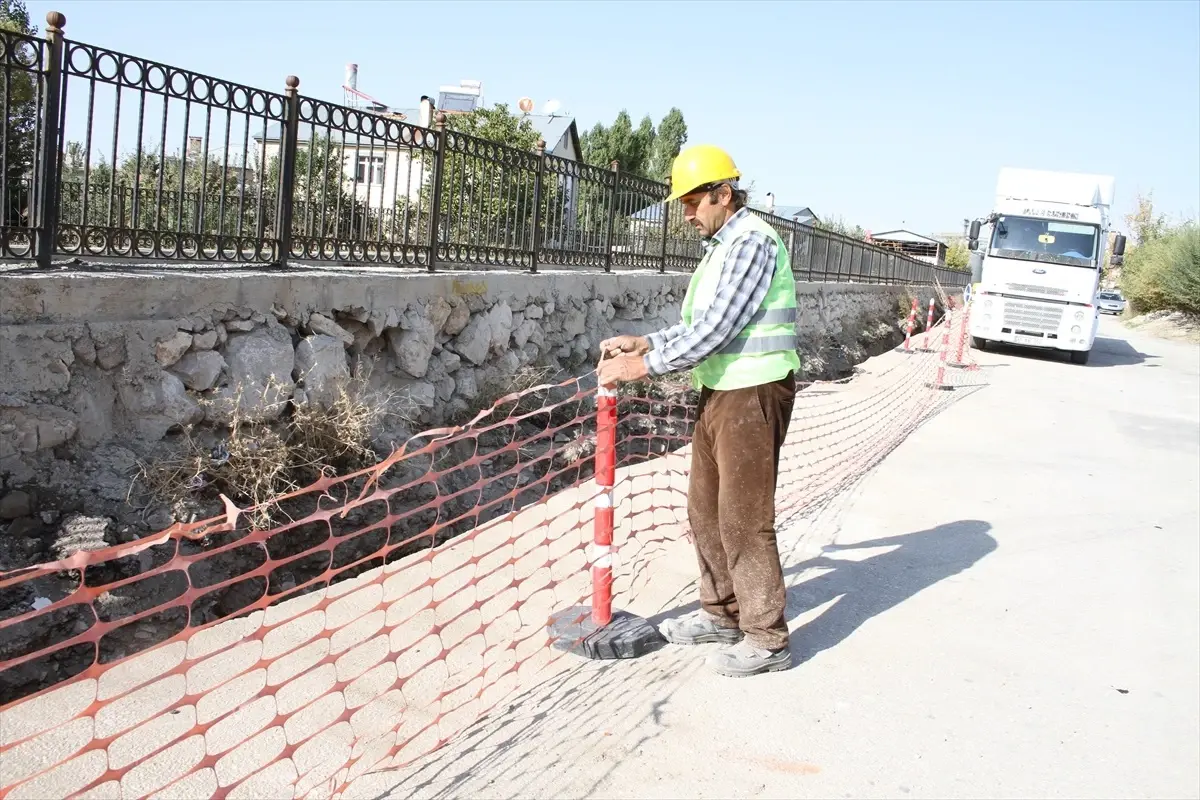 Van'da doğal gaz çalışmaları devam ediyor