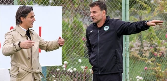A Milli Futbol Takımı Teknik Direktörü Vincenzo Montella Konyaspor'u ziyaret etti