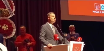CHP Yerel Yönetimlerden Sorumlu Genel Başkan Yardımcısı Ahmet Akın, Muğla İl Kongresi'nde konuştu