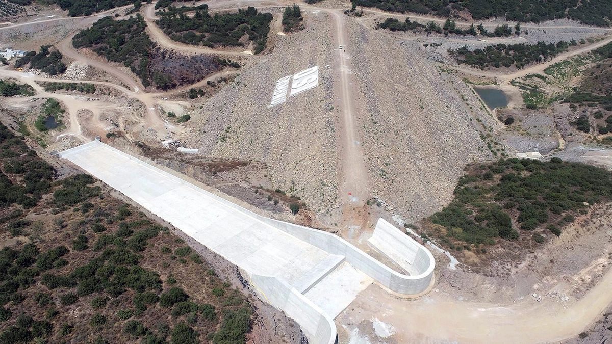 Manisa Akhisar'ın bereketli topraklarına can katacak Çamönü Barajı tamamlandı