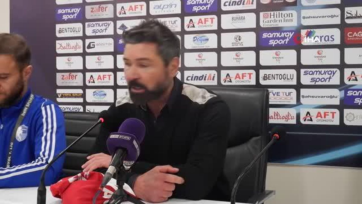 Erzurumspor FK - Boluspor maçının ardından