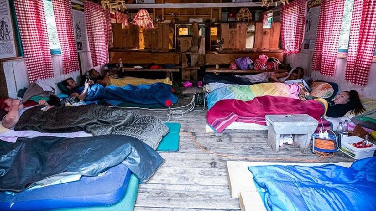 Karadağ'da en tembel kişinin belli olacağı yarışma 46 gündür devam ediyor