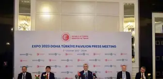 Katar'a ticaret çıkarması: 150 kişilik Türk heyet Expo Doha 2023 için Katar'daTicaret Bakanı Ömer Bolat: 'İki ülke birlikte koşacak''Katar'da 727...