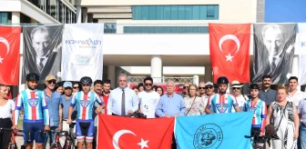 Antalya'dan Ankara'ya Bisiklet Turu Düzenlendi