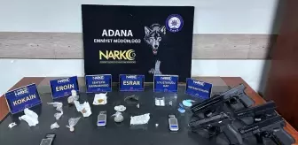 Adana'da uyuşturucu satan 3 kişiden 2'si tutuklandı