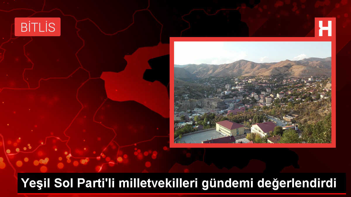 Yeşil Sol Parti Milletvekilleri İşsizlik ve Yoksulluk Sorununu Gündeme Taşıdı