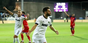 Menemen FK'nın hücum oyuncusu Mertcan Açıkgöz takımını skor yönünden taşıyor