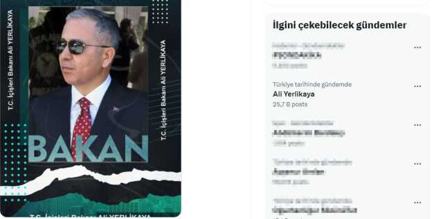 Son operasyonlarla suç örgütlerinin belini kıran Ali Yerlikaya'ya destek çığ gibi büyüyor