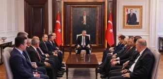 Süleyman Soylu, İçişleri Bakanı'na geçmiş olsun ziyaretinde bulundu
