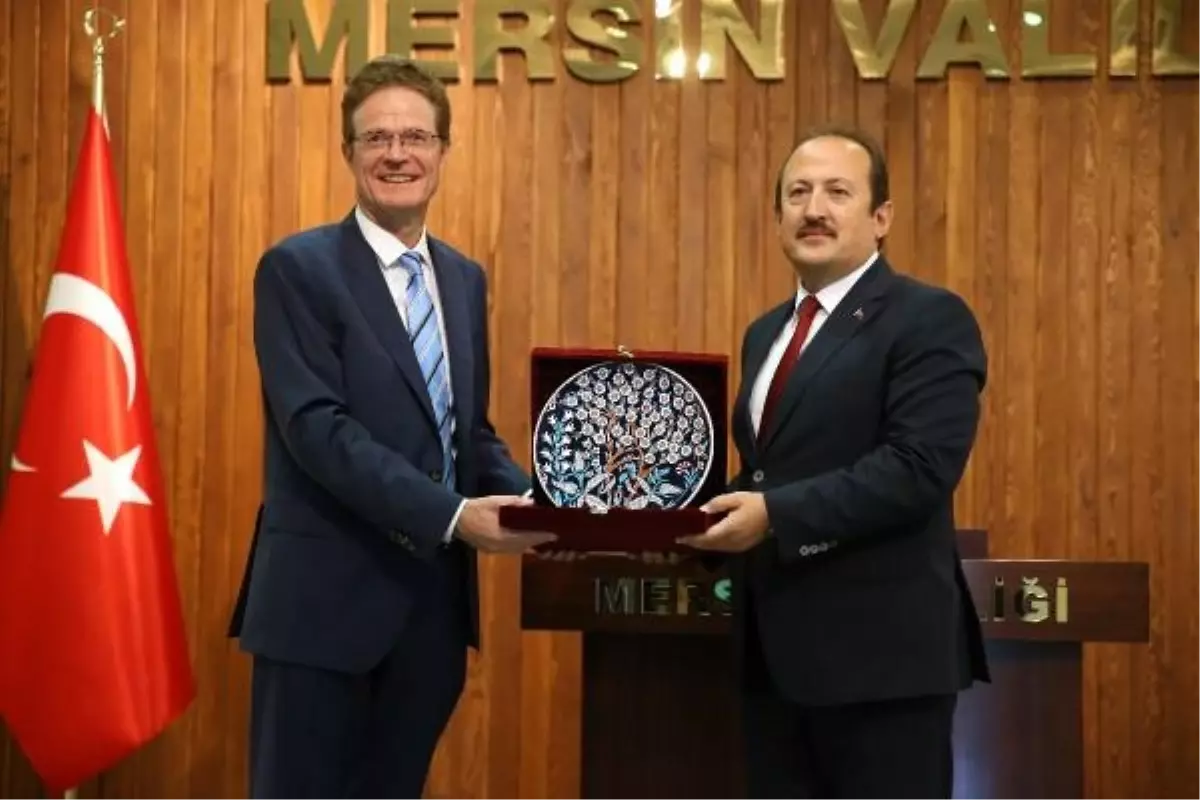 AB Türkiye Delegasyonu Başkanı Mersin'de Ziyaretler Gerçekleştirdi