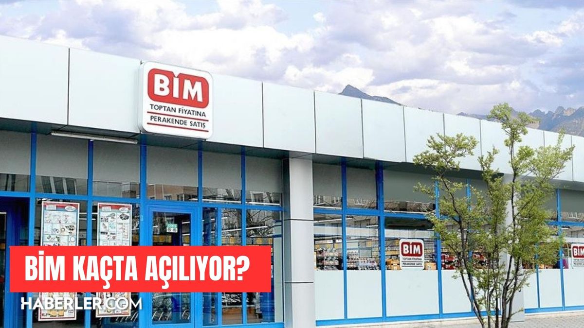 Bim kaçta açılıyor? Bim saat kaçta açılıyor, kapanıyor 2023? İşte Bim çalışma saatleri!