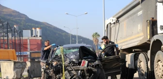 Antakya'da trafik kazasında temizlik işçisi hayatını kaybetti