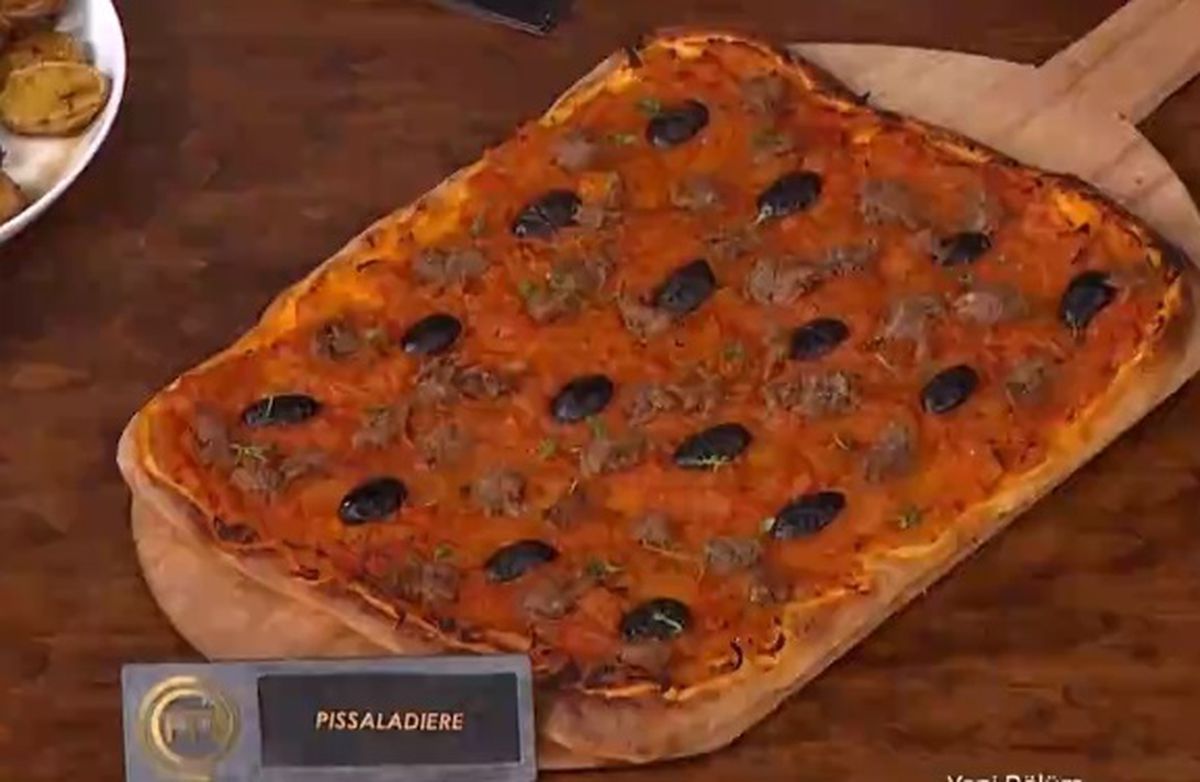Pissaladiere tarifi! MasterChef Pissaladiere nasıl yapılır?