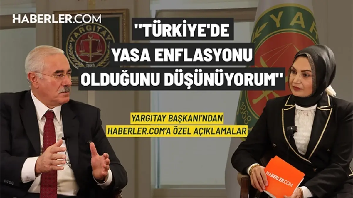 Yargıtay Başkanı Mehmet Akarca'dan Haberler.com'a çok özel açıklamalar