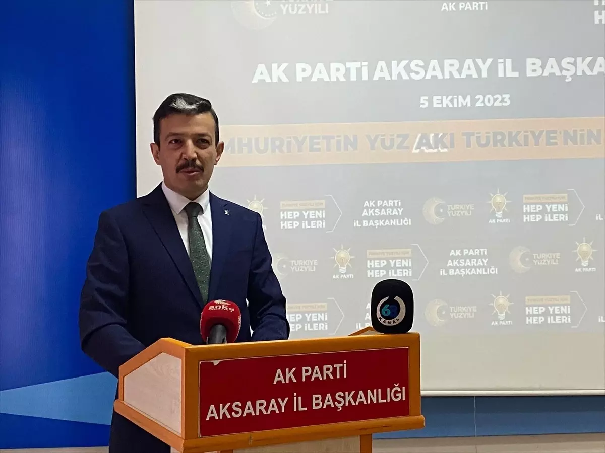 AK Parti Aksaray İl Başkanı Aktürk'ten partisinin olağanüstü kongresi öncesi açıklama Açıklaması