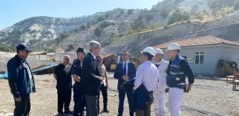 Beypazarı'ndaki kömür madeni kazasında riskli bölgeler temizlendi