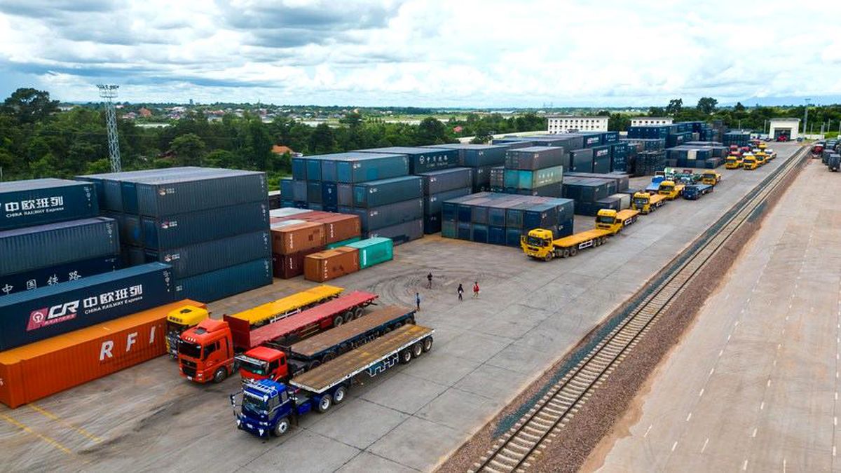 Çin-Laos Demiryolu Hattında 26,8 Milyon Ton Yük Taşındı