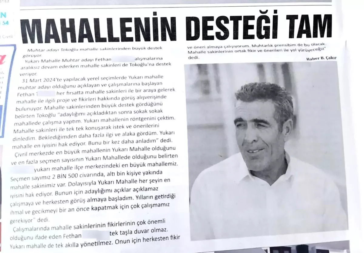 Muhtar Adayı Yorum Yüzünden Kocayı Bıçakladı