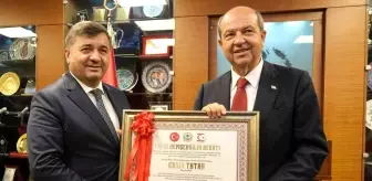 KKTC Cumhurbaşkanı Tatar Giresun'un fahri hemşehrisi oldu