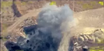 MİT, terör örgütü PKK/YPG'nin Suriye'deki mühimmat depoları ve saldırı birimlerini vurdu