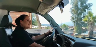 Çine Belediyesi'nde İki Kadın Şoför Göreve Başladı