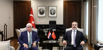 Dışişleri Bakanı Hakan Fidan, Haşdi Şabi Komisyonu Başkanı ile görüştü