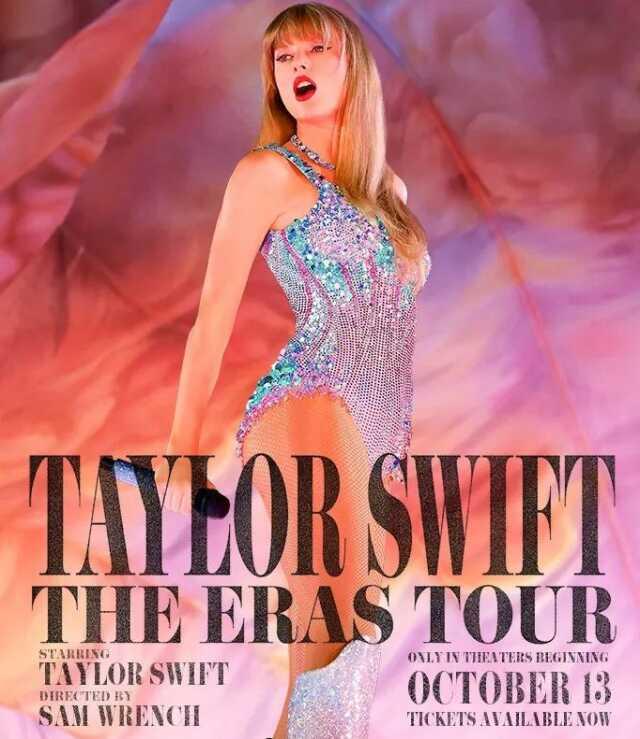 Taylor Swift'in konser filmi Eras Tour vizyona girmeden 100 milyon dolarlık bilet satışı ile rekor kırdı Taylor Swift'in konser filmi Eras Tour vizyona girmeden 100 milyon dolarlık bilet satışı ile rekor kırdı